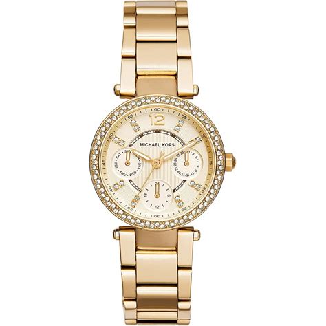 michael kors watch buckle|Michael Kors mini lock watch.